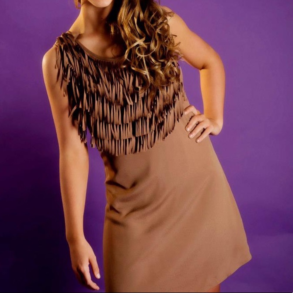 Fringe boutique dress.